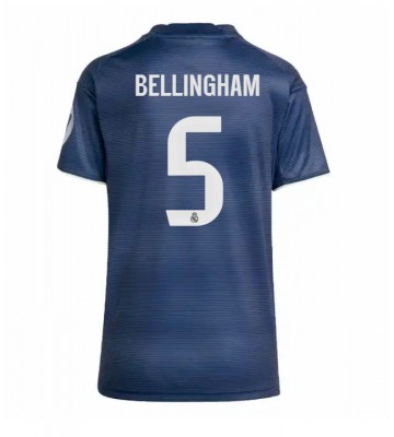Real Madrid Jude Bellingham #5 Bortatröja Kvinnor 2025-26 Kortärmad